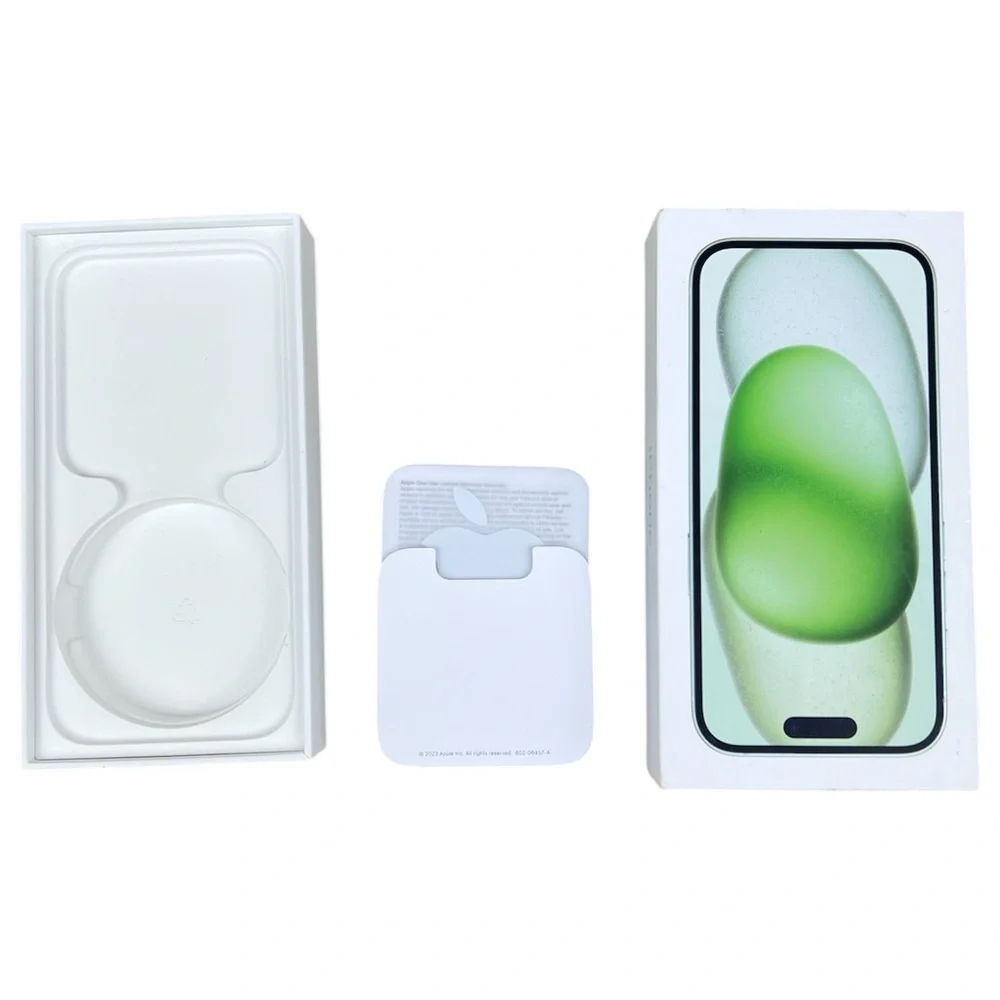 Apple A2846 iPhone 15 Green 128GB - Empty Box ONLY